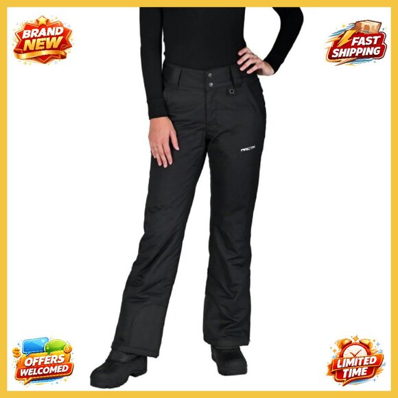 Insulated Snow Pants Waterproof Windproof Skiing Winter Sportswear Relaxed Fit